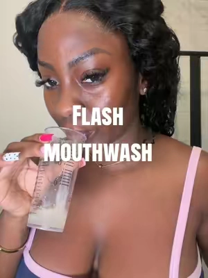 Oral hygiene must have 🪥  #flashwater #mouthwash 