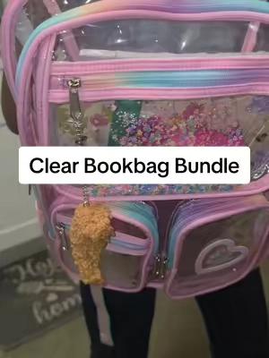 Replying to @kassandrabm4 I agree this bookbag bundle has been the best find so far! #bookbag #backpack #clearbookbags #backtoschool 