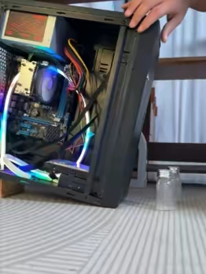 Stop scratching your PC every time you clean#fyp #tiktokshop #pcstand #desksetup