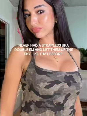 GOTTA PUT THE GIRLS ON  ✨ THE BEST STRAPLESS SO FAR 😭 #straplessbra 
