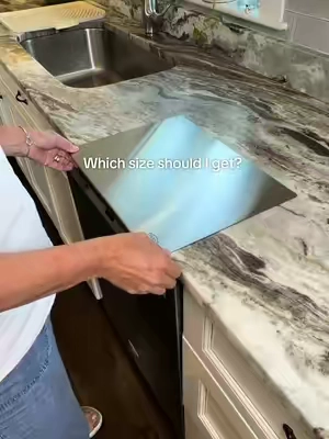 This stainless steel cutting board comes in three sizes to work for any kitchen.#stainlesssteel #cuttingboard #kitchenmusthaves #kitchenessentials #kitchengadgets 