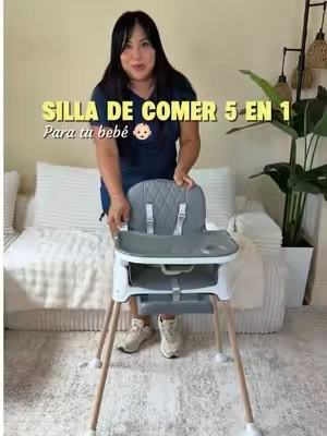 Silla de comer para tu bebé 5 en 1. #highchair #babyessentials #silladecomerbebes #babyshower #tiktokshopsummersale @JOYMOR BRAVO 