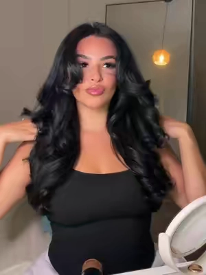 Just my weekly blowout 😍 #atopskinsus #LiteStyle #salon #5in1styler #hairtutorial 