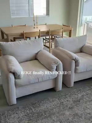 & they are so comfy #livingroomdecor #livingroommakeover #accentchairs #sidechairs #livingroomideas 