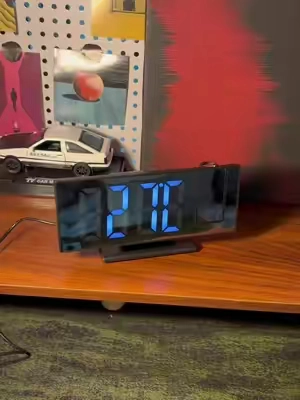 ⏰ Projector clock for nightstand - Check the time without turning on the lights!#RelojProyector 