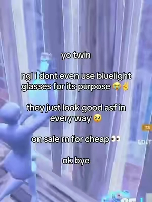 im so glad i bought this on sale 😅 #bluelight #bluelightglasses #bluelightblockingglasess #deals #tiktokshopaffiliate 