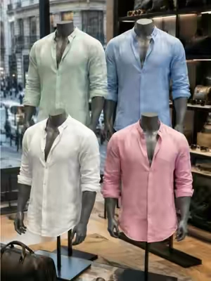 Men's Linen Shirt  #mensshirt #Linen #shirt #menshirt #fyp 