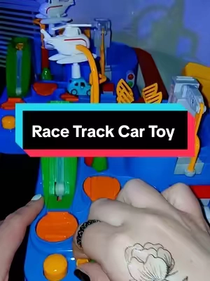 race track car toy isn’t just a toy..it has helped my kids build their problem solving skills while having fun. Great gift idea to.  #racetracktoy #racecartoy #giftsforkids #kidstoys #tiktokshopcreatorpicks 