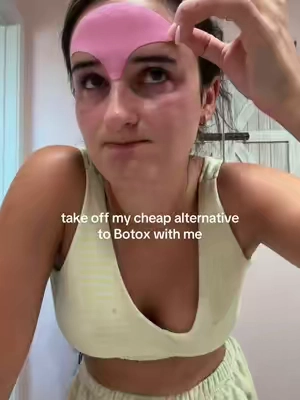 NO MORE SLEEPING WITH A TENSE FACE #zzsleep #botox #foreheadbotox #botoxalternative 