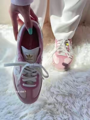 Ruffle Stripes Pack Wonder Mauve 🌸 #adidas #samba #flykicks #ttsneakerweek #tiktokshopsummersale 