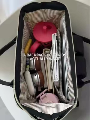 Grab this discount! Multi-compartment design keeps binders, pens, and personal items organized. Total control.#backtoschool #tiktokshopbacktoschool #SuperBrandDay #backpack #schoolbag 