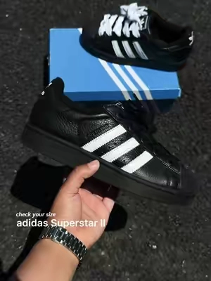 Upgraded iconic shell toe in timeless black and white 👀 #adidas #flykicks #ttsneakerweek #tiktokshopsummersale #foryoupage 