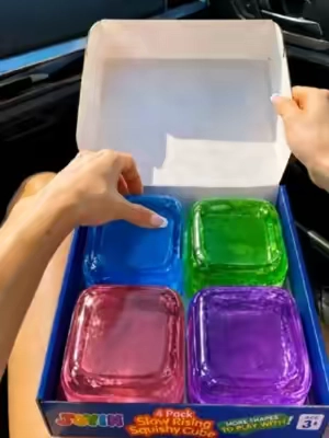 ⚡️So fun, so satisfying, and completely silent. The ultimate sensory reset for your brain. 🧠🧊 (Linked the 4-pack below 👇)#fidgetcubes #oddlysatisfying #stressrelief #summervibes #tiktokshopcreatorpicks #visualasmr