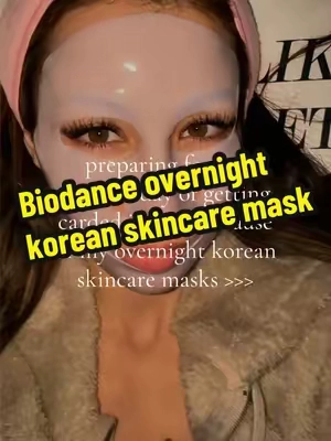 NOTHING CAN COMPARE IDC! The original Korean overnight sleep mask 😴🤍✨ #biodance #biodance_collagen_mask #pdrn #sleepmask #dealsforyoudays Biodance PDRN and caviar sleep mask! The original Korean overnight skincare mask. Biodance mask bundle 