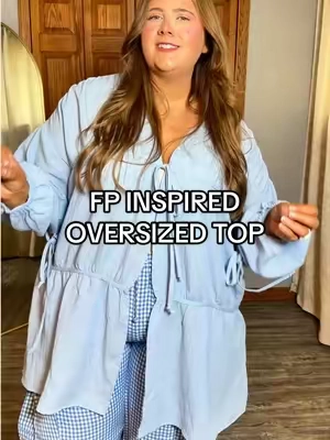 so cute + fits very oversized 🤍 #plussizefashion #outfitinspo #fallfashion #bohofashion #flowytop 