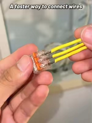 Make electrical connections faster and cleaner. These lever wire connectors simplify wiring projects with quick installation, visible connections, and multiple port options for home repairs, lighting, and DIY renovations.#Wireconnectors #ElectricalTools #ElectricalRepair #HomeWiring #DIY 