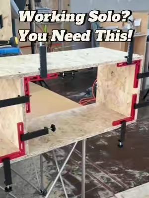 Stop struggling solo and get perfect 90-degree corners every time with this woodworking ""cheat code"" clamp—grab yours in the TikTok Shop before they sell out! 🛠️🔥 #woodworking #diyhacks #cornerclamp #woodworker #tiktokshop 