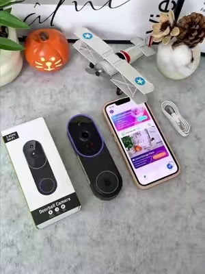 Cámara de timbre con video inalámbrica 🔔 #homesecurity #videodoorbell #smartsecurity #summersecurity #protectyourhome 