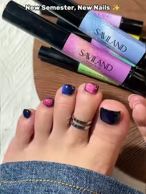 Currently obsessed with this nail look ✨ #SAVILAND #NailTrend #NailInspo #tiktokshopsummersale #SA_NG_0066 -20260803-2-K