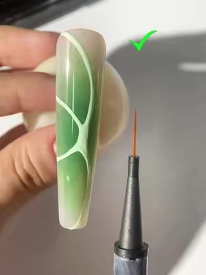 POV: Your nail art just leveled up… and it only took one tool. 👀✨#nailhacks #fypages #nailkit #diynails #nailbrush 