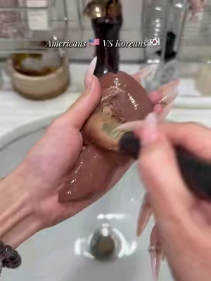 Who else has been cleaning their makeup brushes all wrong this whole time? 😱 #MakeupBrushCleaner #BeautyHacks #MakeupRoutine #SkincareTips #tiktokshopsummersale