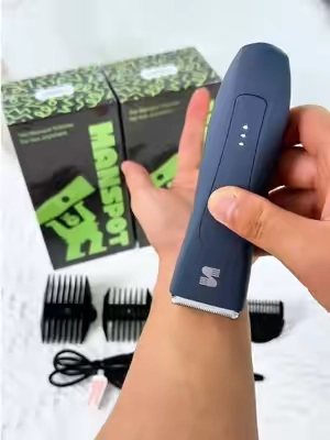 not a scratch on the delicate spots, this thing's legit bro #manspot #SelfCare #bodytrimmer #mensgrooming #TikTokShopSummerSale 