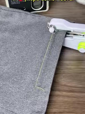 🌈🧵 ¡Coser nunca había sido tan rápido y sencillo!#handheldsewingmachine #tailor #homeessentials#TikTokShopDealsforYouDays#SummerVibes#DealsForYouDays