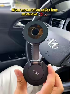 Soporte magnético para teléfono actualizado, versión sin batería con rotación de 360°, ajustable y plegable, sin ruido, compatible con iPhone y Android, ideal para grabaciones en POV. 🧲📱🔄 #carmount #phonemount #phoneholderstand #caraccessories #carphoneholder