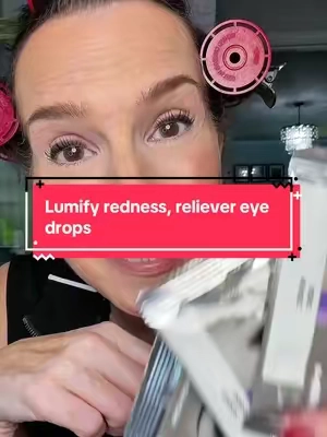 Lumify redness reliever eye drops work in one minute and makes all the difference. #LumifyEyeDrops #MakeupArtistMustHave #RednessReliever #TikTokShopFinds #ProMakeupKit @LUMIFY Eye Drops 