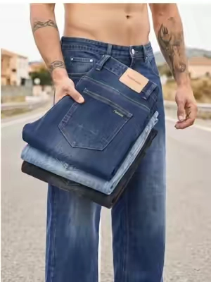 Comfy Straight Jeans For Men#pants #jeansoutfit #jeans #mensfashion #comfystyle 