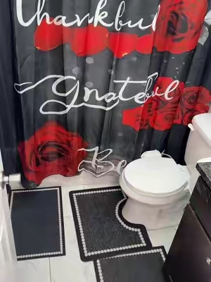 tapetes para baño, set de 3 tapetes, alfombras para baño, tapete absorbente, tapete antideslizante #TapetesDeBaño #BañoBonito #DecoraciónDelHogar #TikTokShop #TikTokMadeMeBuyIt
