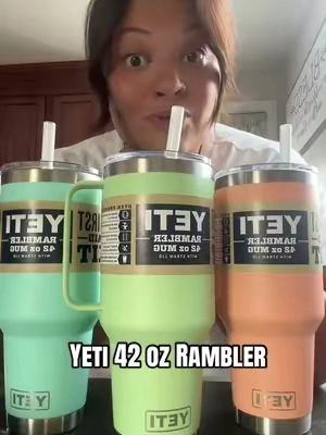 @YETI 42oz Rambler Straw Water Cup 💧 #yeti #watertumbler #watercup #waterbottle 