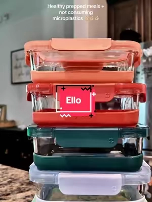 It's our time to shine meal preppers @Ello Products #ello #tupperware #nontoxic #mealprepping #foodstorage 