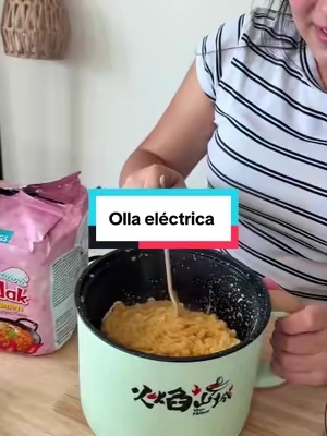 Olla eléctrica #olla #ramen #ramennoodles #ramenhacks #sarten