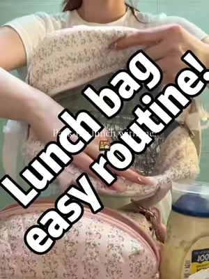 My everyday lunch routine!🍱#lunchbag #lunchbox #whatsinmybag #tiktokshopbacktoschool #mexsbag 