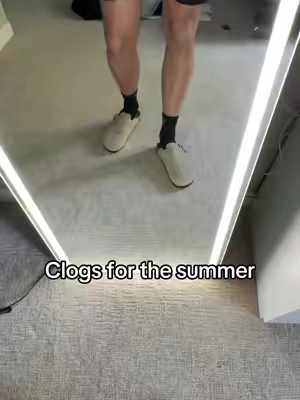 So comfy #clogs #shoes #men #blowthisup #viralvideo 