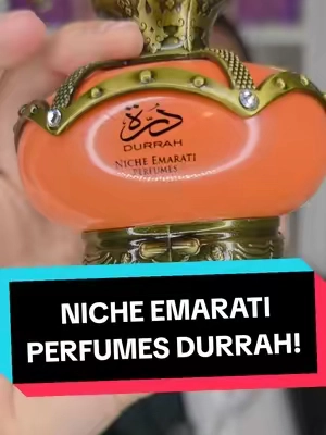 Niche Emarati Perfumes Durrah perfume review! #fragrancetok #fragrancetiktok #perfumetok #redolessence #fragrance 