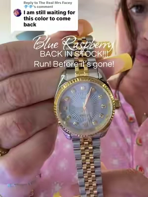 Replying to @The Real Mrs Facey 💎💎 #pascal #diamondwatch #trendingwatches #tiktokshopsummersale 