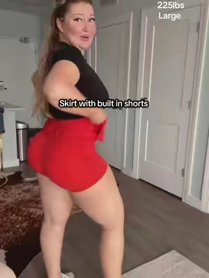 Super soft skirt with built in shorts😍 @G4Free Store #g4free #highwaisted #skirt #skort #golfskirt 