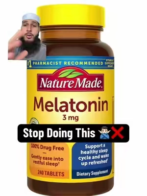 Taking melatonin is outdated. Nobody recommends this anymore to help with sleep. Here’s a natural alternative that can help improve your sleep quality. On a huge discount as well.