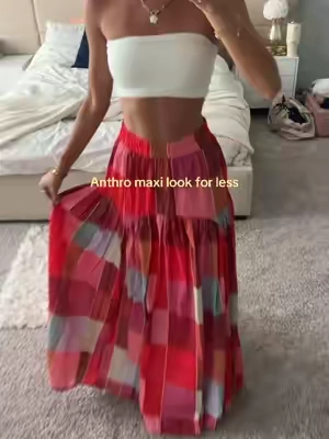 So many ways to style this skirt for fall, spring, and summer 🤩 #skirt #maxiskirt #lookforless #outfitinspo #falloutfits 