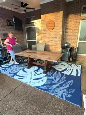 @GARVEE #patioupgrade #patiomakeover #patioseason #rugs #outdoorliving 