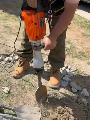 Potente, martillo, demoledor de concreto de 2200w #VEVOR #demolition #concreto #Summer #construction @VEVOR Home Improvement 