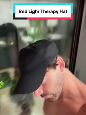 Wireless Red light therapy cap hat, helps balding and receding hairline #tiktokshopcreatorpicks 