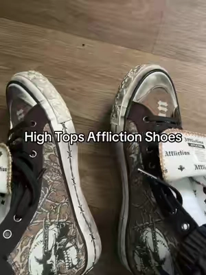Affliction Shoes Collaps High Tops #fyp #fashion #shoes 