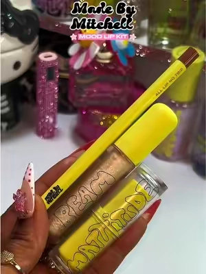Loveee a lip combo from @🇬🇧MADEBYMITCHELL🇬🇧 🤩🤭✨ #lipcombo #madebymitchell #madebymitchellmakeup #makeuptok #lipcombotutorial 