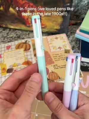 No like you were COOL if you had these I swear 😭 #4in1pen #pens #grabiepens #gelpens @Grabie 
