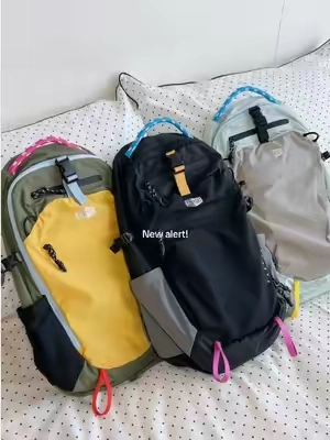 This isn’t some basic hiking backpack! Lots of attachment points, and it’s super lightweight—only 0.94lbs🌟#bagsmart #hikingbackpack #backpack #schoolbackpack #tiktokshopbacktoschool 