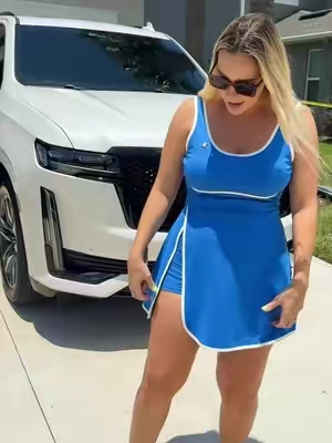 cutest tennis dress EVER 🤌🏼😭 #tennisdress #athleticdress 