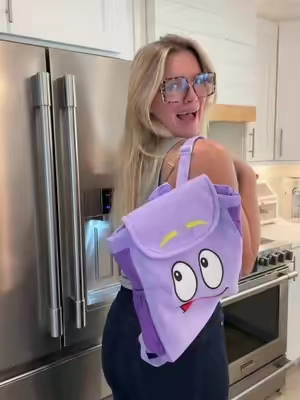 DORA Backpack/Diaper Bag WITH Free Shipping! 📦💜🎒 #backpack #diaperbag 